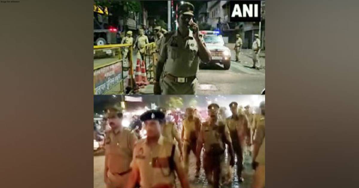 UP Police conducts flag march, patrolling in multiple districts after Atiq Ahmed, Ashraf shot dead